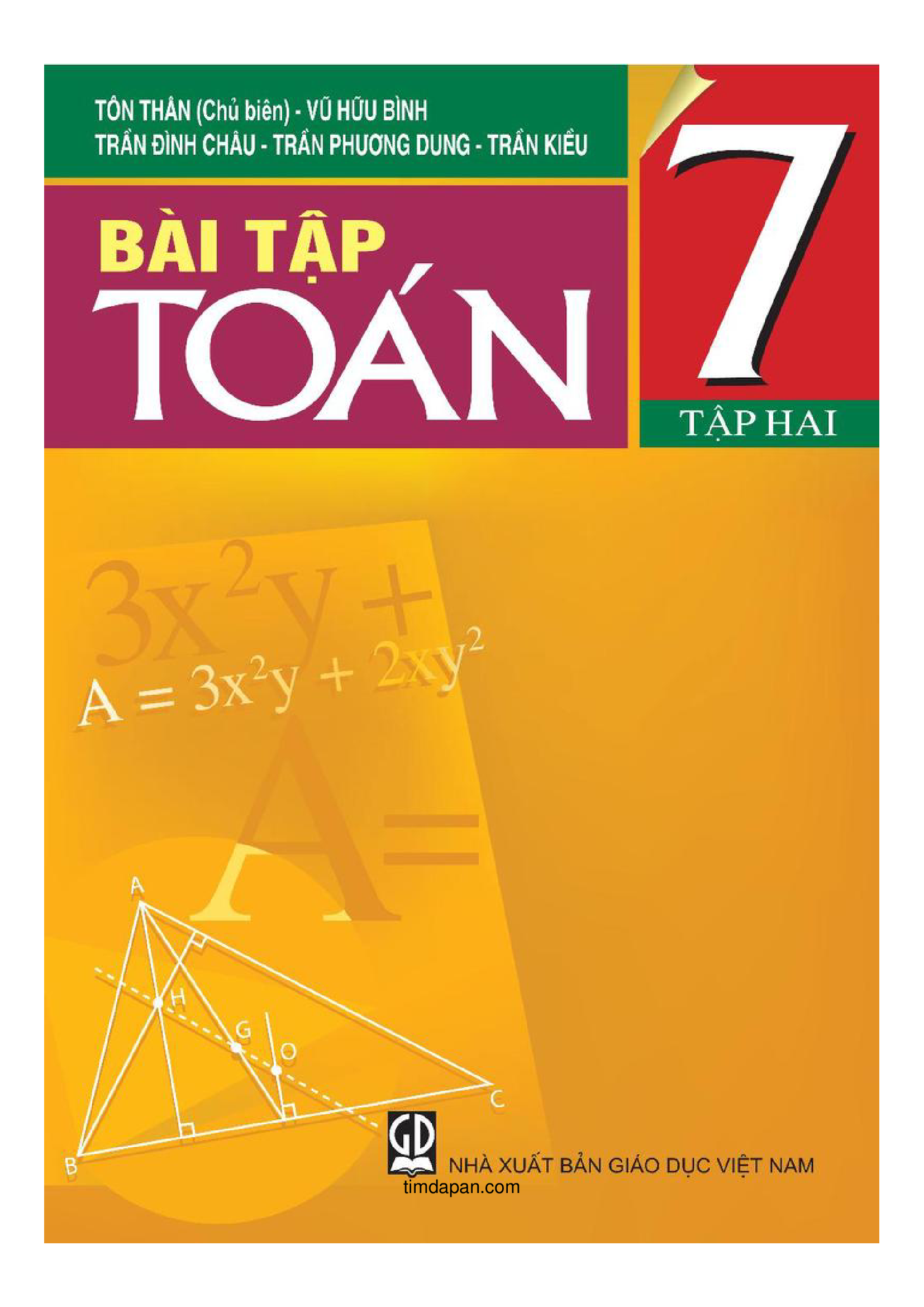 Bài tập Toán 7 - Tập hai 114 trang