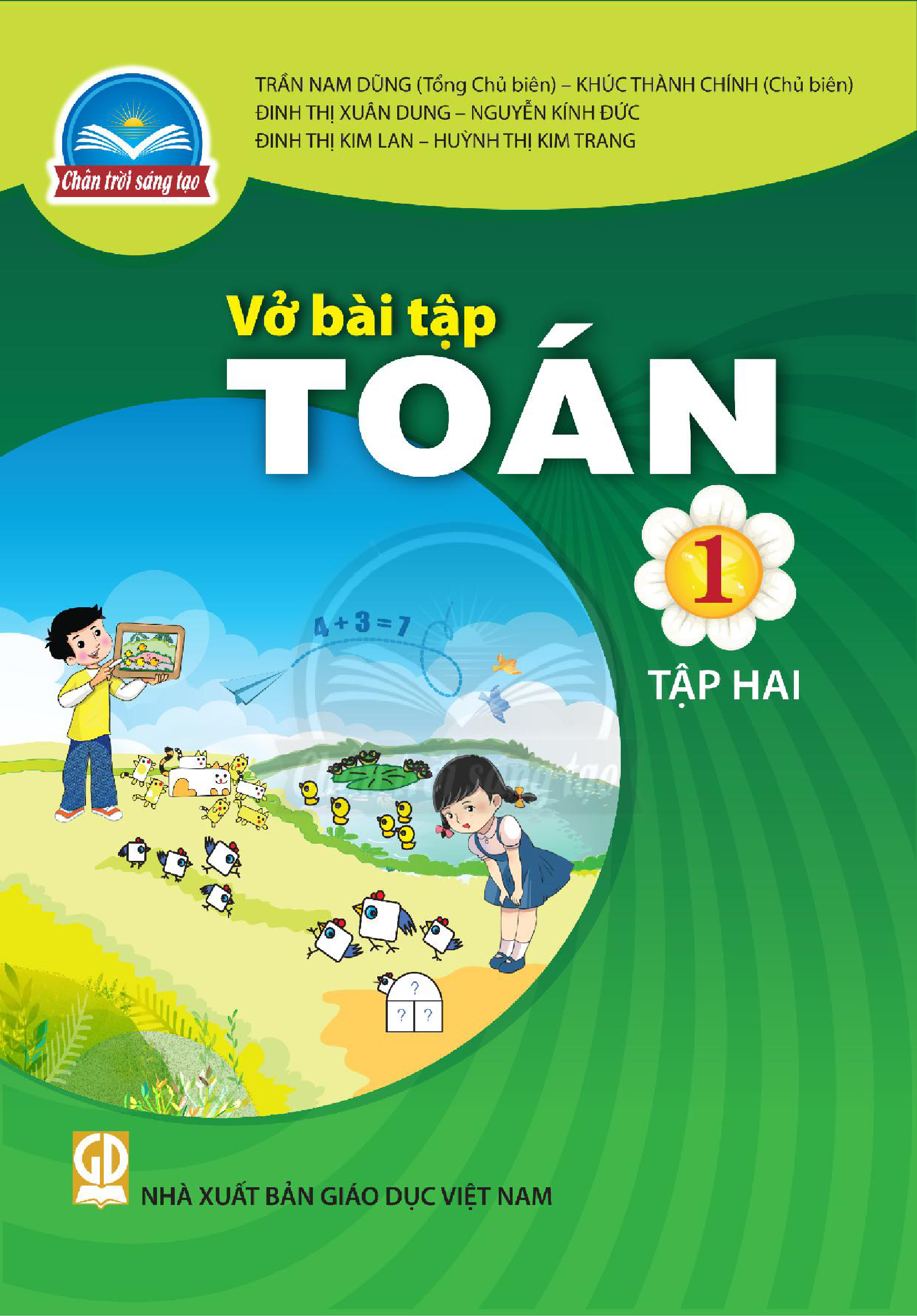 Chân trời sáng tạo lớp 1 - vở bài tập toán tập 2