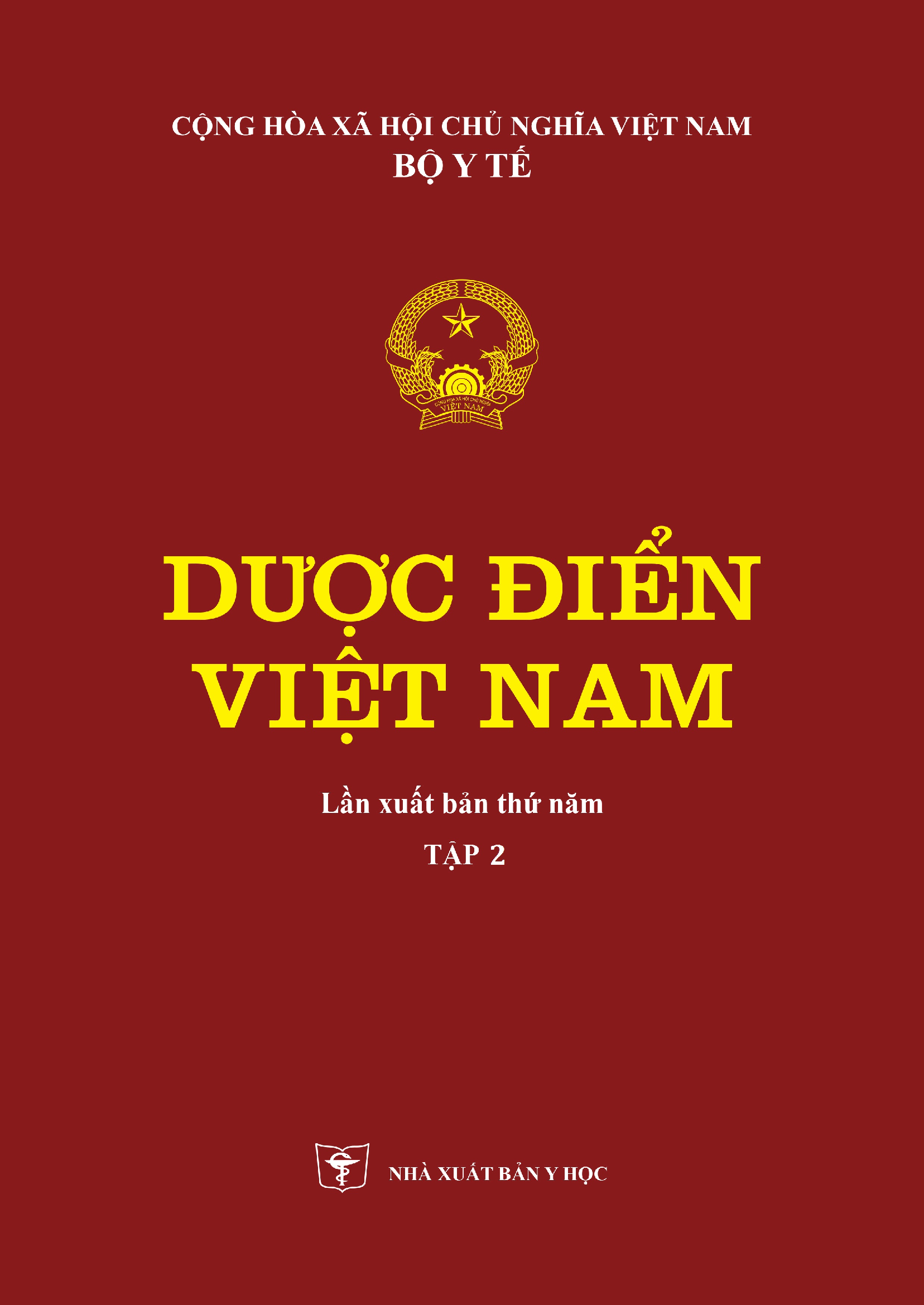 Dược điển việt nam tái bản lần 5 tập 2