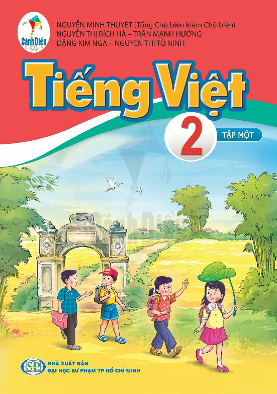 Sách Cánh diều lớp 2 - Tiếng Việt tập 1