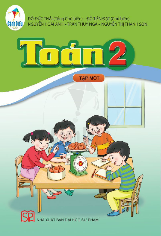 Sách Cánh diều lớp 2 - Toán tập 1