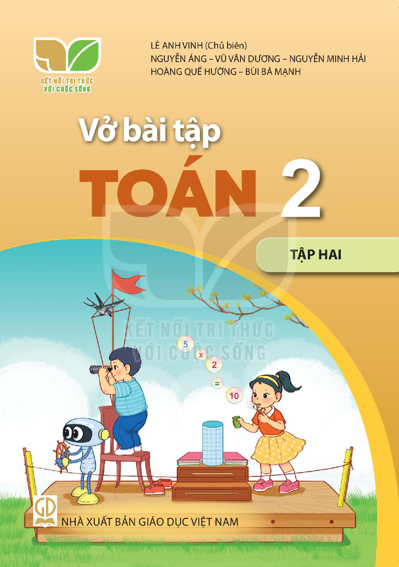 Sách Kết nối tri thức với cuộc sống Lớp 2 - Vở bài tập Toán tập 2