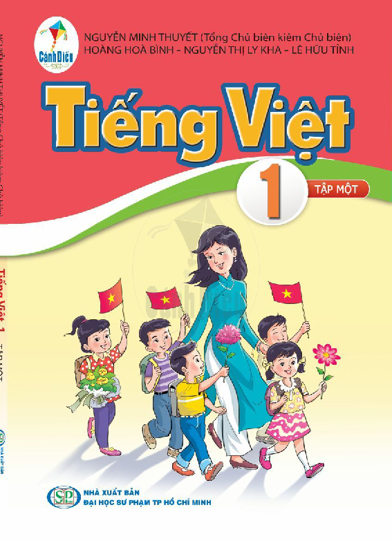 Sách cánh diều lớp 1 Tiếng việt  tập 1