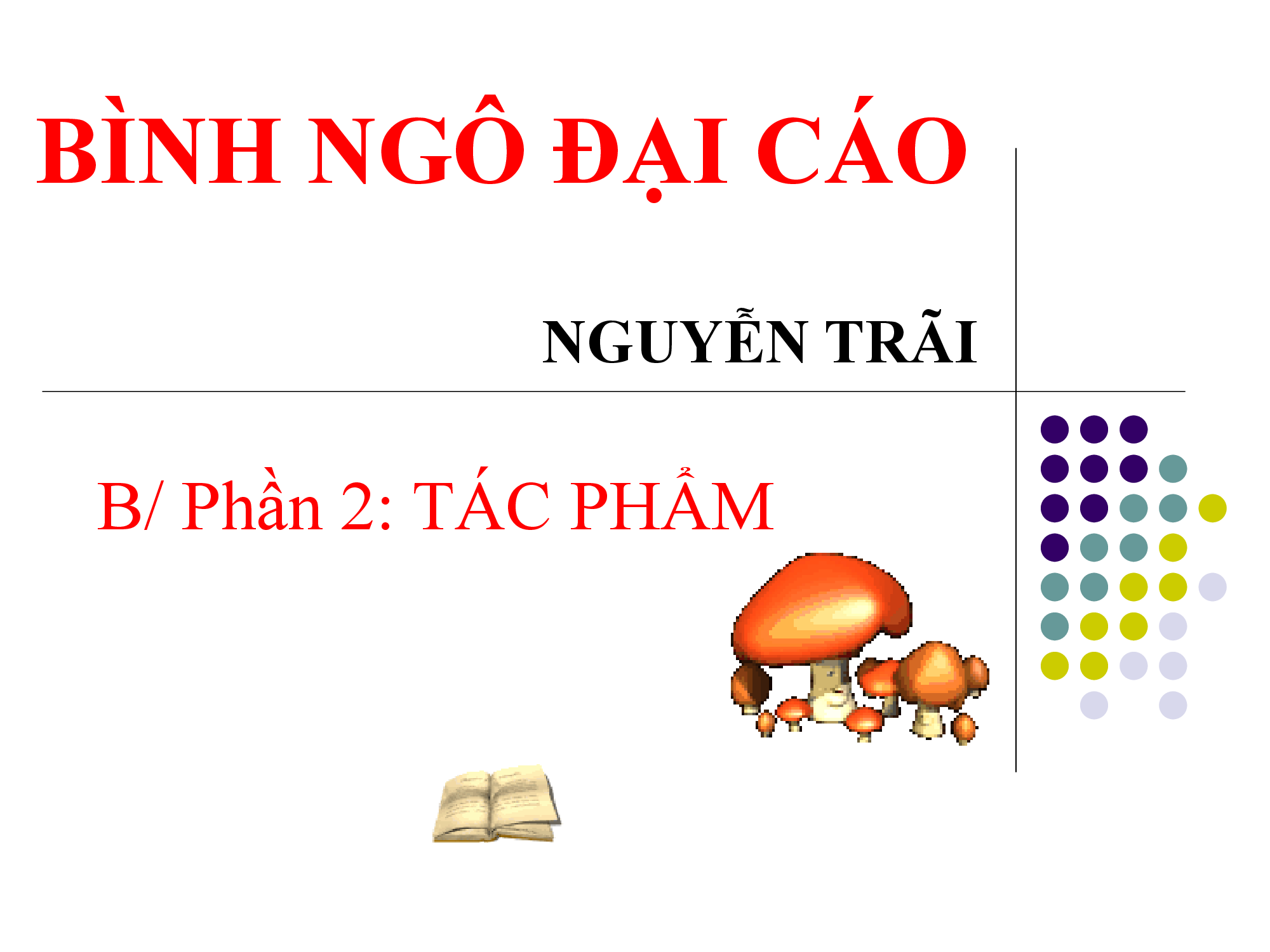 VAN 10- BINH NGO DAI CAO - TAC PHAM 1